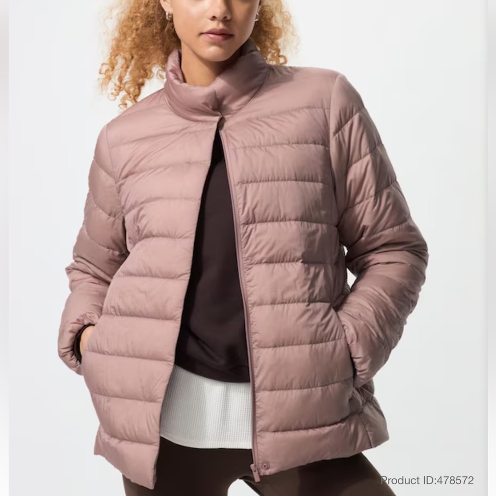 Uniqlo Ultra light down Puffer Jacket in 12 Pink